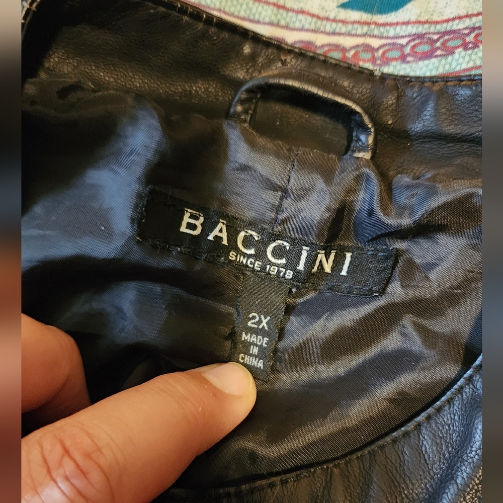 Faux Leather Moto Jacket - Picture 2 of 2